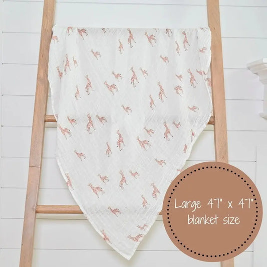 Stand Tall Giraffe Baby Swaddle - The Tiny Details