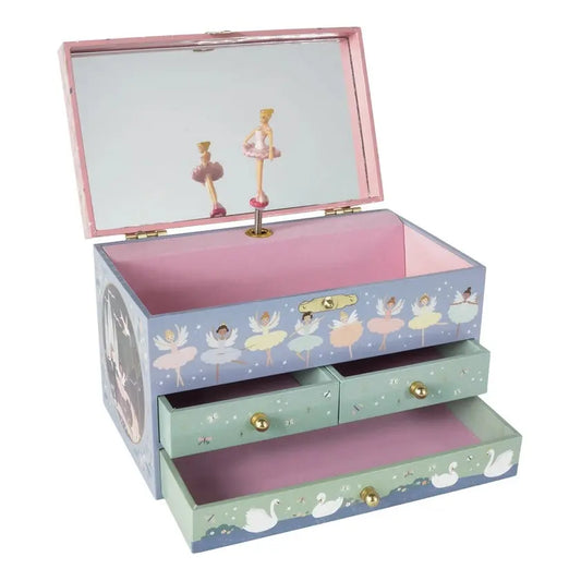 Three Drawer Enchanted Musical Jewelry Box - The Tiny Details