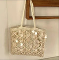 Trendy Shell Crochet Shoulder Bag