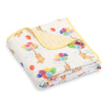 Up, Up and Away Bear Balloon Muslin Blanket