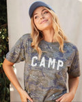 The Tiny Details CAMP Camo Splatter Graphic T-Shirt