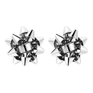 The Tiny Details Christmas Present Bow Stud Earrings