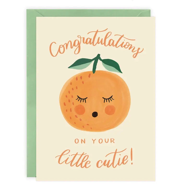 The Tiny Details Cutie Baby Greeting Card