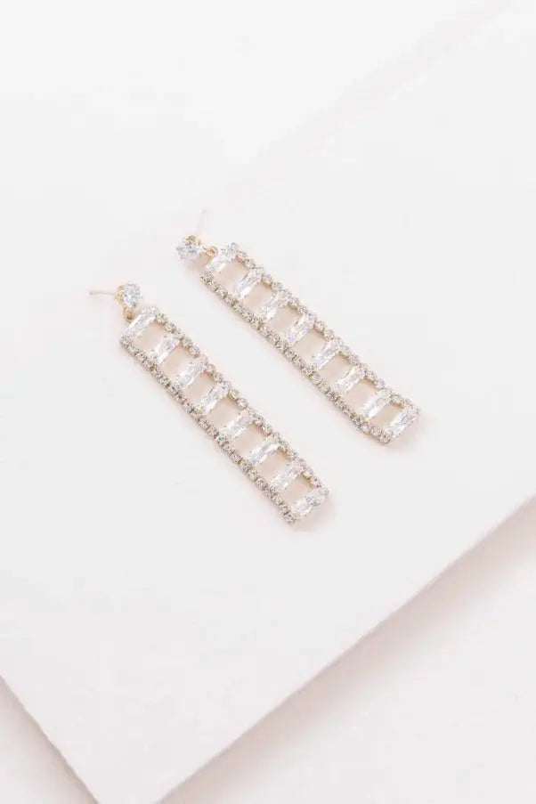 The Tiny Details Diamond by the Dozen Dangle Earrings