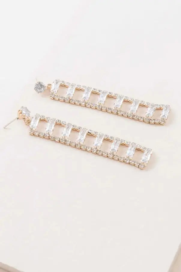 The Tiny Details Diamond by the Dozen Dangle Earrings