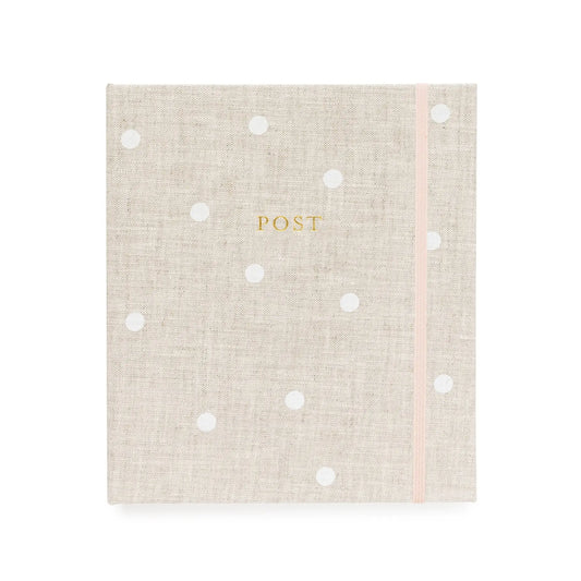Shop Tiny Details Flax Hard Cover Address Book