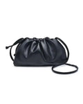 The Tiny Details Kourtney Black Vegan Leather Handbag