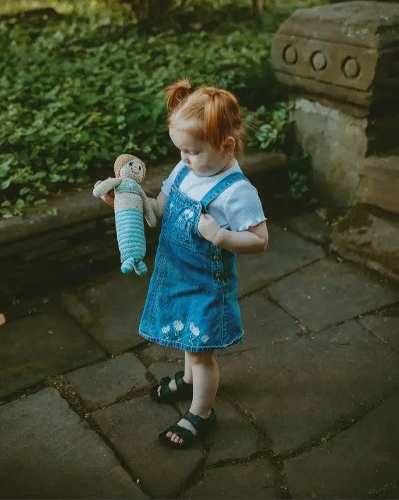 The Tiny Details Mermaid Storytime Knitted Doll