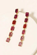 The Tiny Details Merry Crystal Layered Drop Earrings