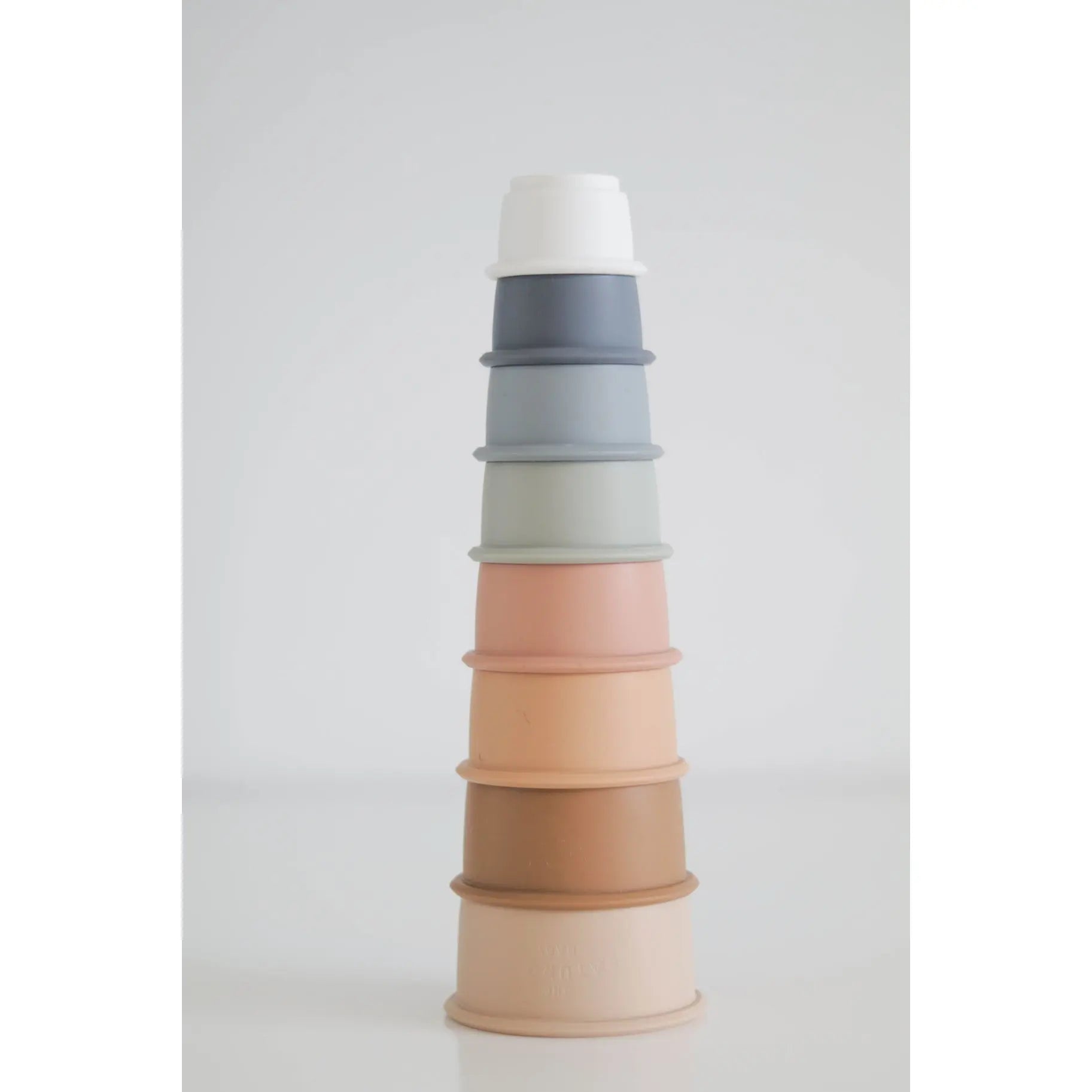 The Tiny Details Multi-Color Silicone Stacking Cups