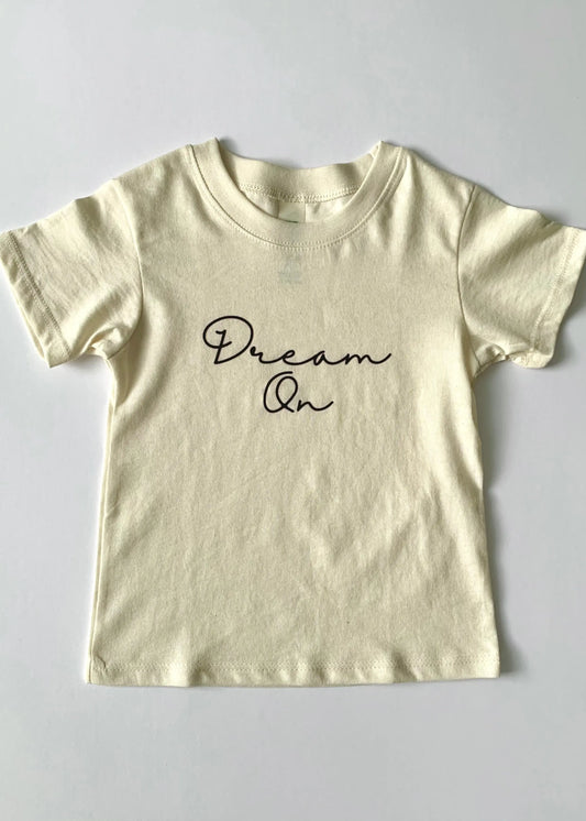 The Tiny Details Organic Short Sleeve Dream On Tee