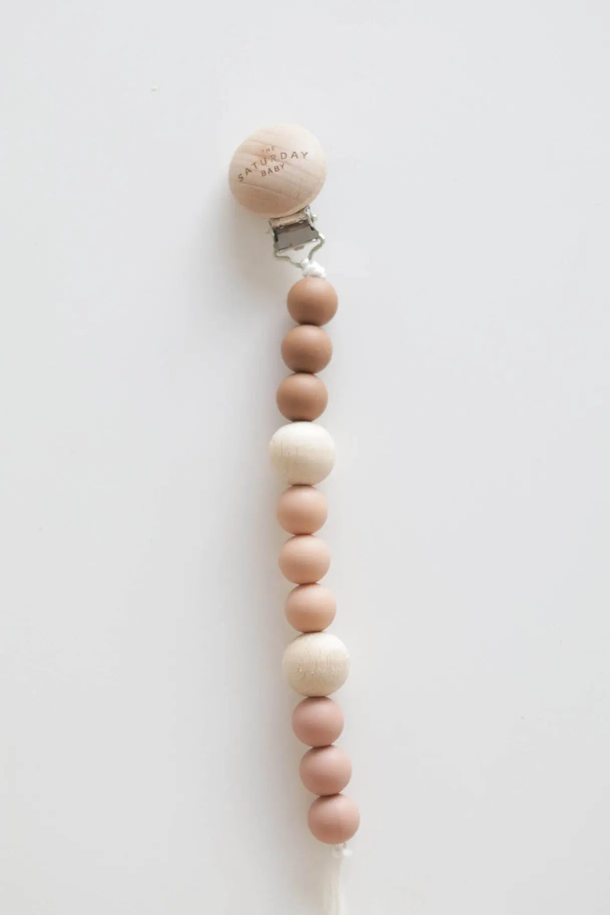 The Tiny Details Pacifier Clip in Sun