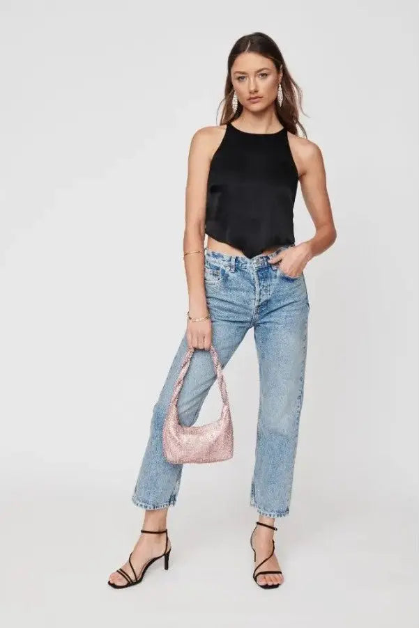 The Tiny Details Pink Galaxy Evening Bag