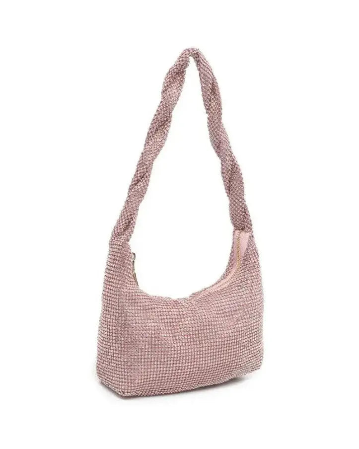 The Tiny Details Pink Galaxy Evening Bag