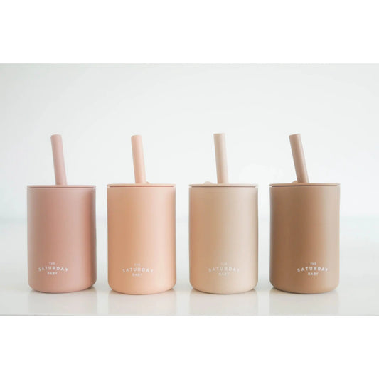 The Tiny Details Silicone Cup with Straw & Lid