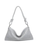 The Tiny Details Stellar Paris Silver Evening Bag