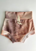 The Tiny Details Sunset Tie-Dye High Waisted Shorties